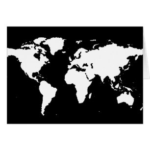 world maps ~ customizable colour