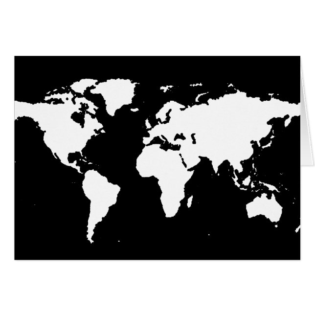 world maps ~ customizable colour (Front Horizontal)
