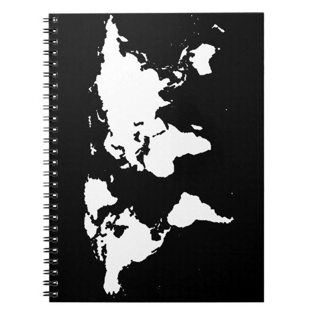 world maps ~ customizable colour notebook (Front)