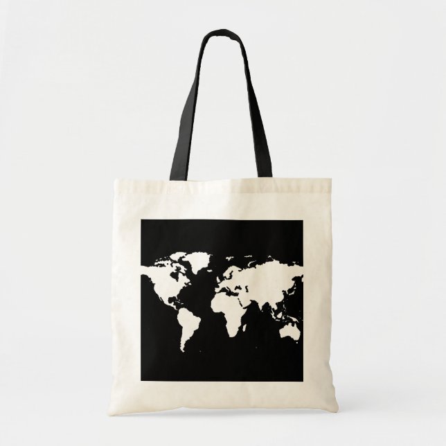 world maps ~ customizable colour tote bag (Front)