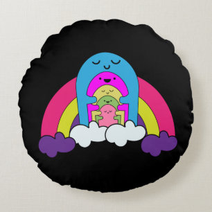 World Mental Health Day Round Pillow