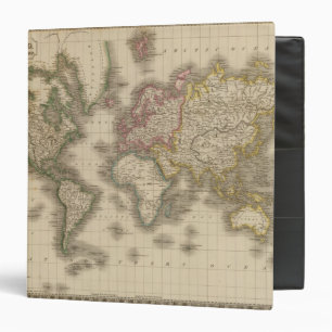 World, Mercator's Projection 2 Binder