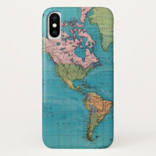 World, Mercator's Projection Case-Mate iPhone Case