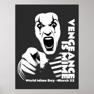 World Mime Day Poster