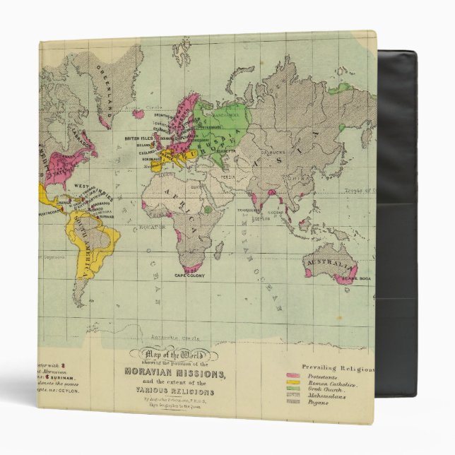 World, Moravia missions Binder (Front/Inside)
