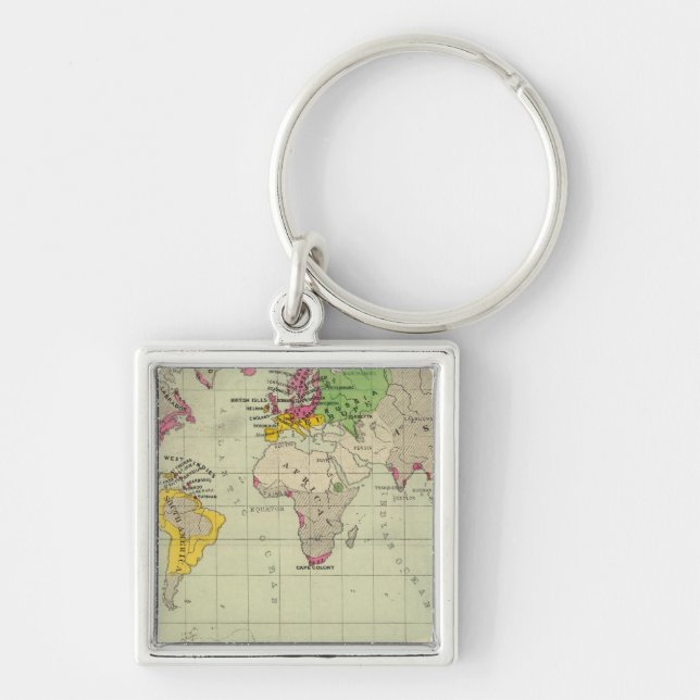 World, Moravia missions Keychain (Front)