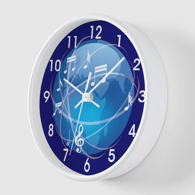 World Music Clock (Angle)