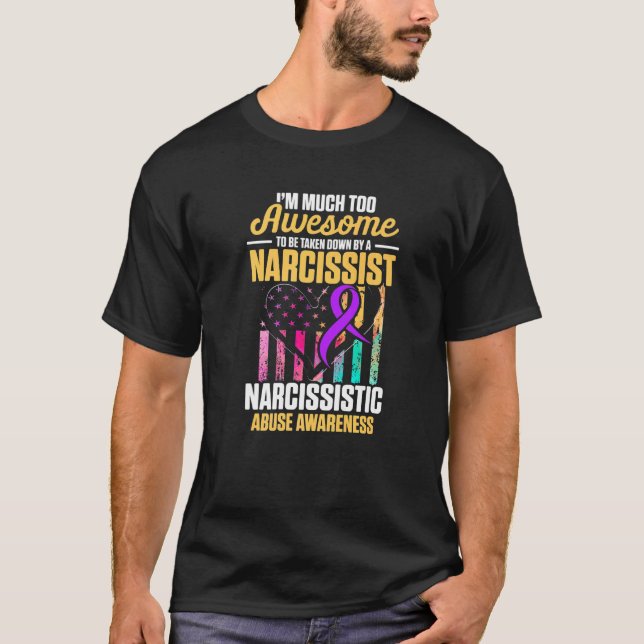 World Narcissistic Abuse Awareness Life Plans Surv T-Shirt (Front)