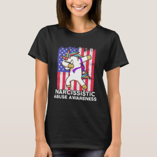 World Narcissistic Abuse Awareness Unicorn Survivo T-Shirt