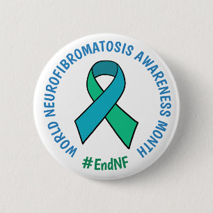 World Neurofibromatosis Awareness Month 2 Inch Round Button