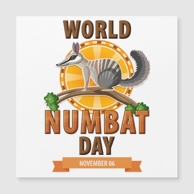 World Numbat Day (Front)