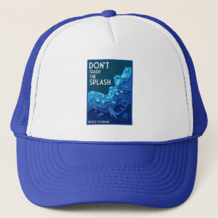 World Ocean Day Trucker Hat