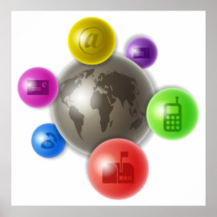 World of Communication Poster