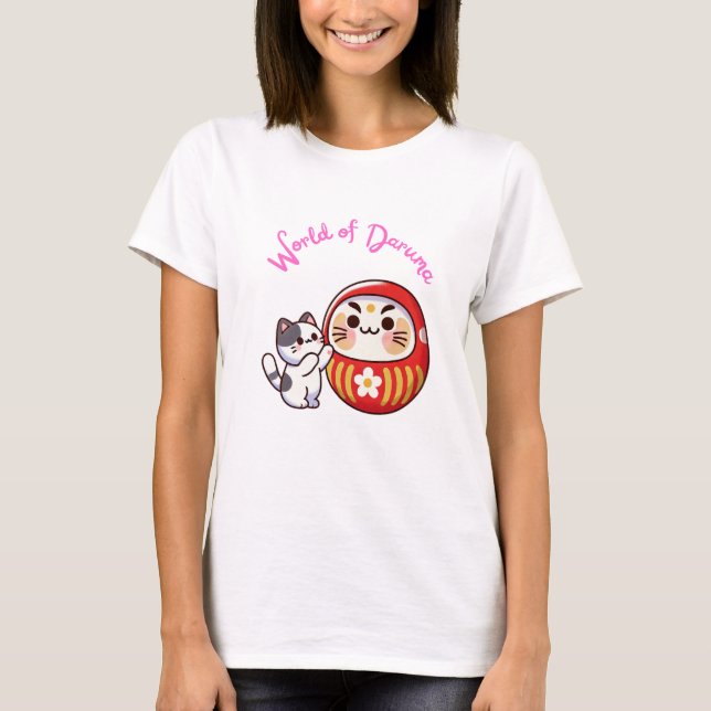 World of Daruma Art T-Shirt (Front)