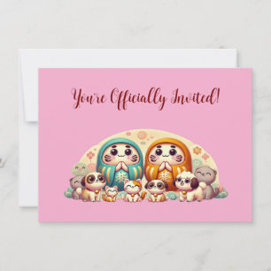 World of Daruma Invitation
