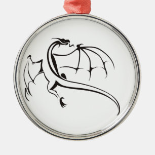 World of Dragon Metal Ornament