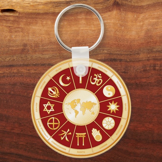 World of Faith Keychain (Front)