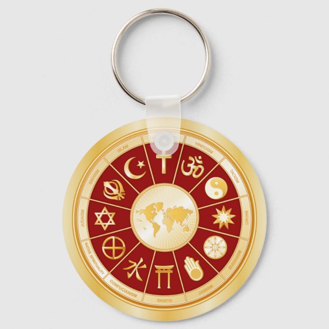 world of Faith Keychain (Front)