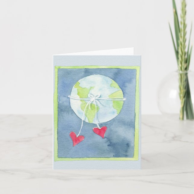 World of Love - Note Card (Front)