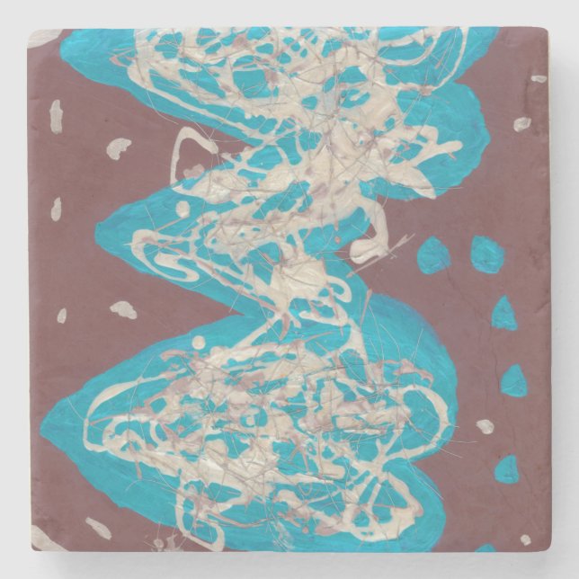 World of Love Stone Coaster (Front)