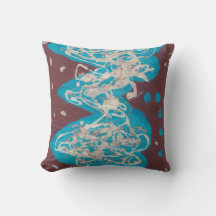 World of Love Throw Pillow