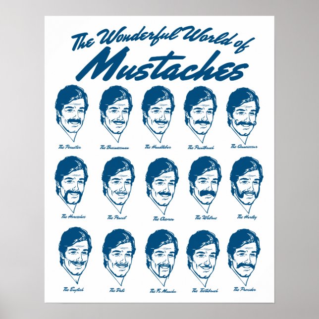 World of Moustaches Poster (Front)