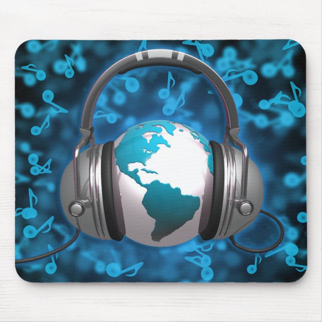 World Of Music Mouse Pad (Front)