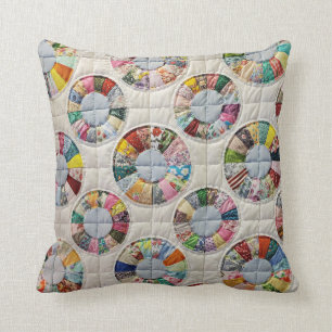 World of quilting One Throw Pillow