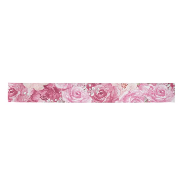 World Of Roses Satin Ribbon (Front)