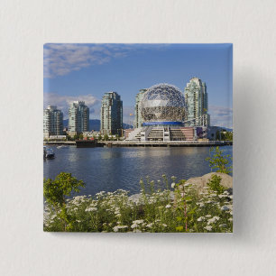 World of Science, Vancouver, British Columbia, 2 Inch Square Button