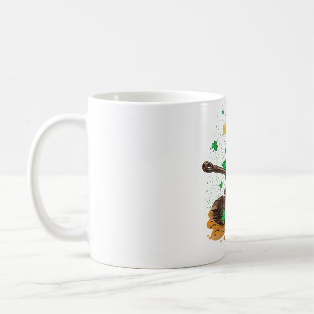 World of Tanks St Patrick's Day Comet  Coffee Mug (Left)