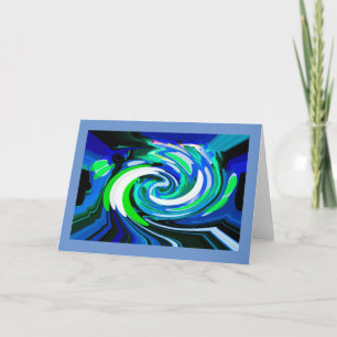 World of weather holiday card