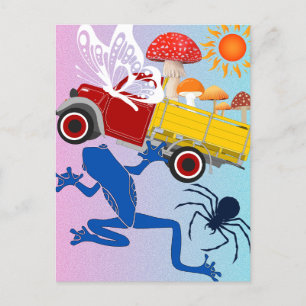World of wonders  postcard
