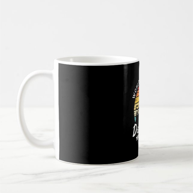 World Okayest Disc Golf Player Coffee Mug (Left)