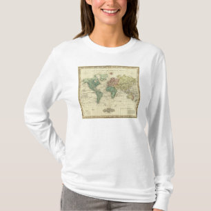 World on Mercators Projection T-Shirt