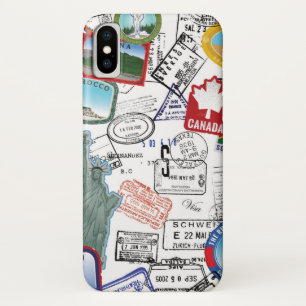 World Passport Pattern Case-Mate iPhone Case