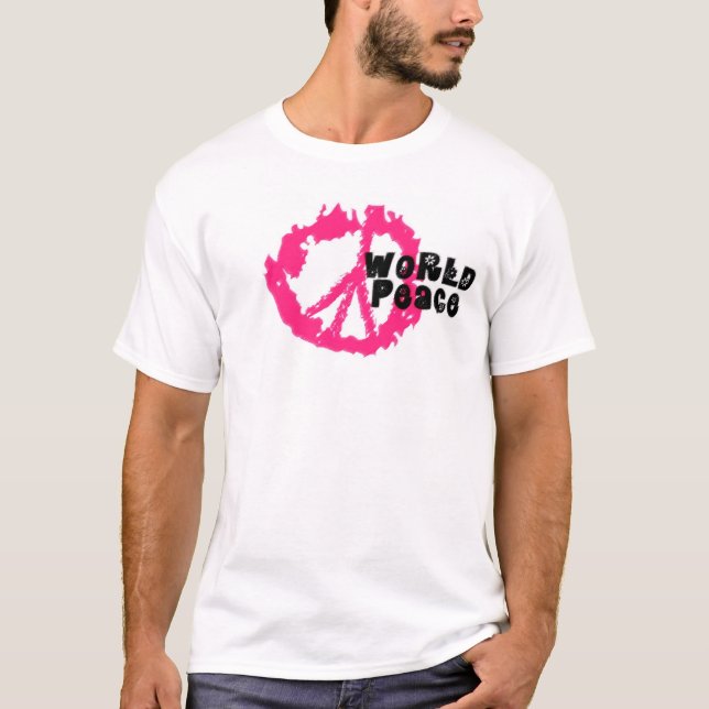 world_peace_02 T-Shirt (Front)