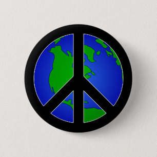 World Peace 2 Inch Round Button