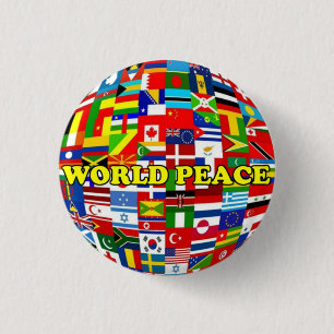 WORLD PEACE BUTTON