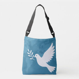 world peace  crossbody bag