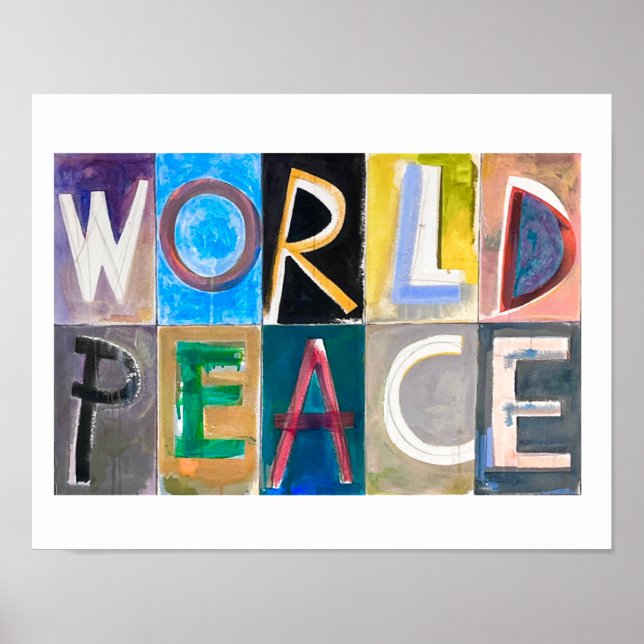 WORLD PEACE FOR MINDY POSTER (Front)
