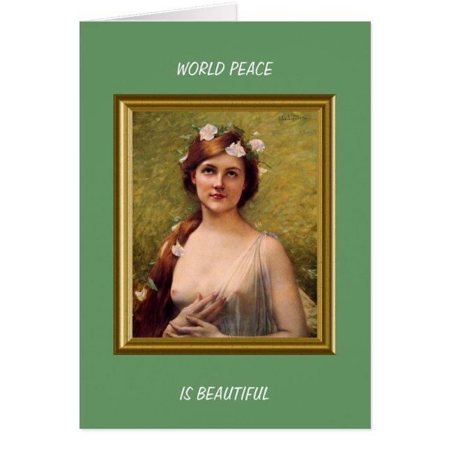 WORLD PEACE IS BEAUTIFUL (Front)