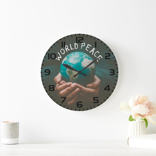 World Peace Large Clock (Creator Uploaded)