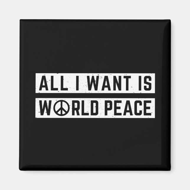 World Peace Magnet (Front)