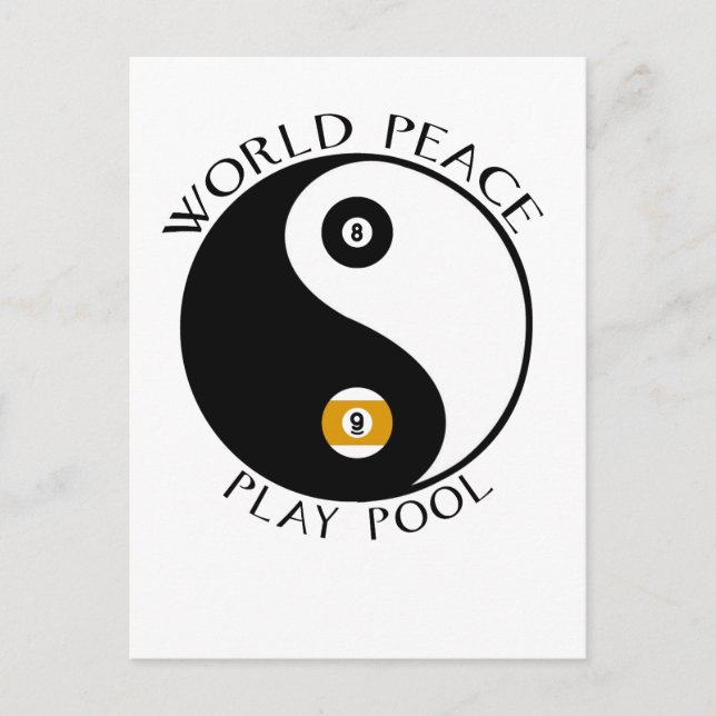 World Peace postcard (Front)
