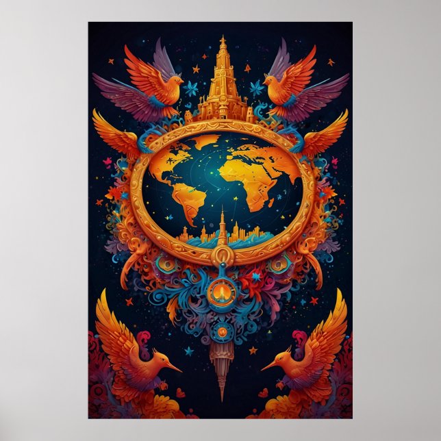 WORLD PEACE POSTER (Front)