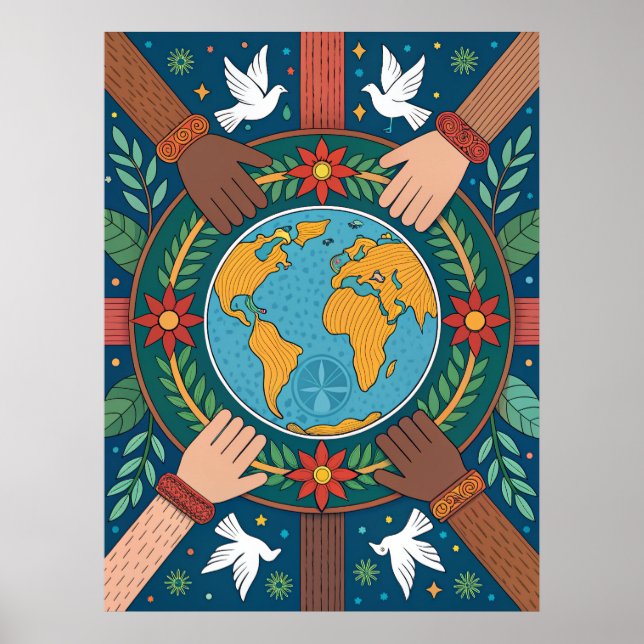 WORLD PEACE POSTER (Front)