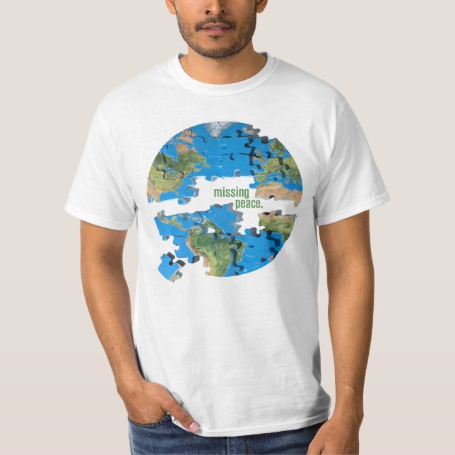 World Peace Puzzle T-Shirt (Front)
