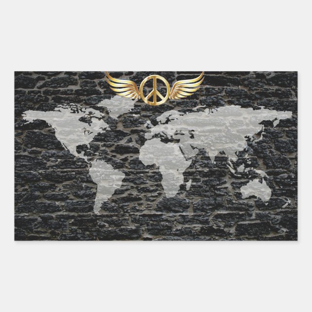 World peace sticker (Front)