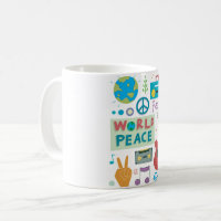 World Peace Symbols Mug